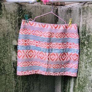 Aztec Print Mini Skirt from Forever 21   XO